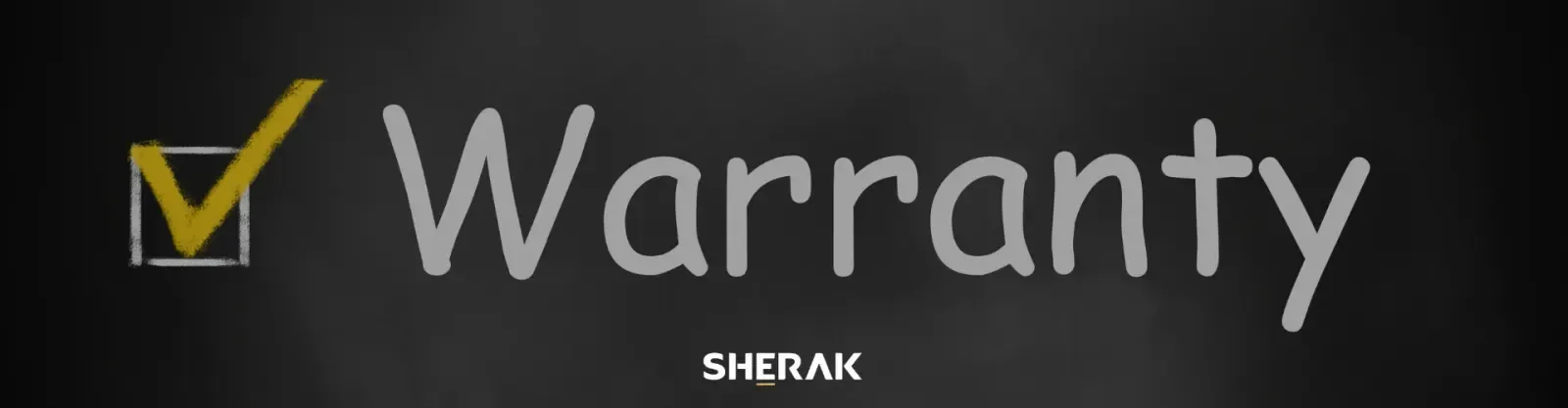 Sherak 10 year workmanship warranty