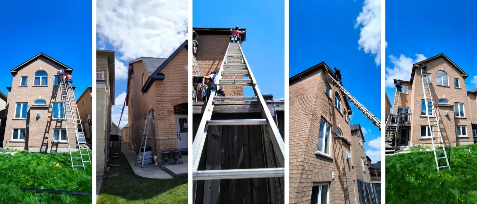 District Ave. Soffit, Facia, Eavestrough, and Pot Light installation project photo 4
