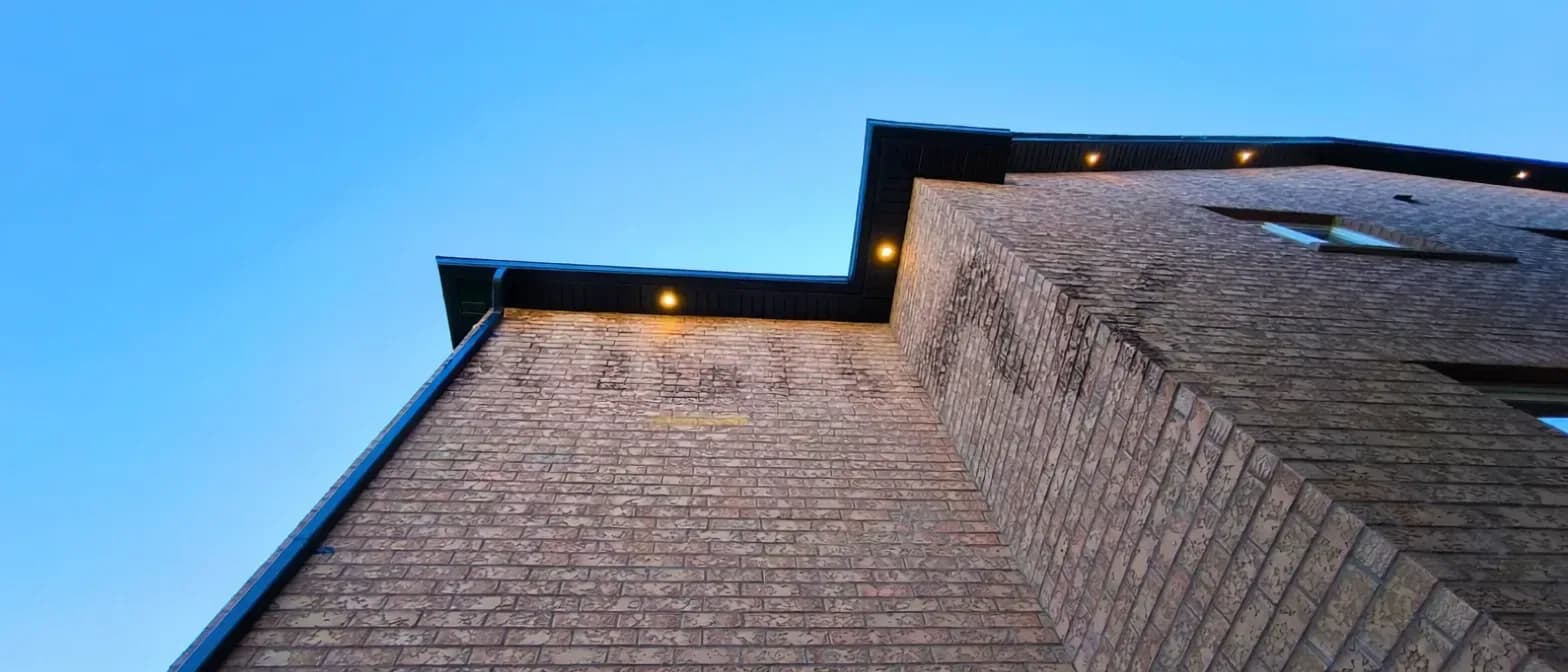 District Ave. Soffit, Facia, Eavestrough, and Pot Light installation project photo 8