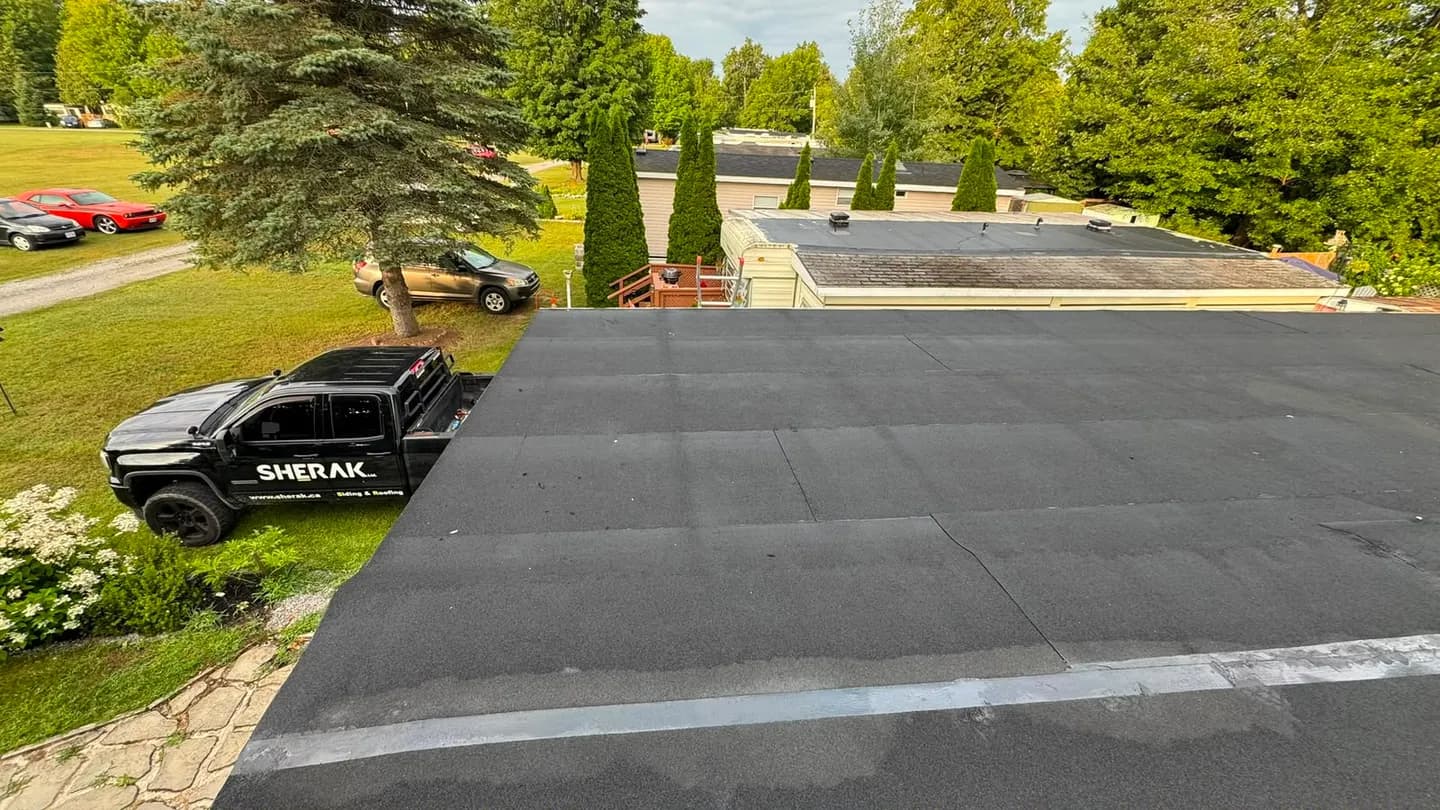 Georgina Flat Roof Installation